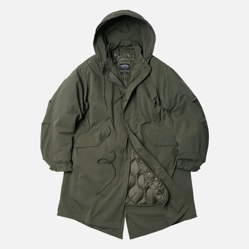 Vincent M1965 Fishtail 2 In 1 Parka - Olive made by FrizmWORKS