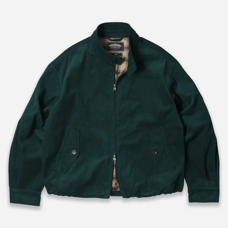 Corduroy Buddy Harrington Jacket - Dark Green made by FrizmWORKS