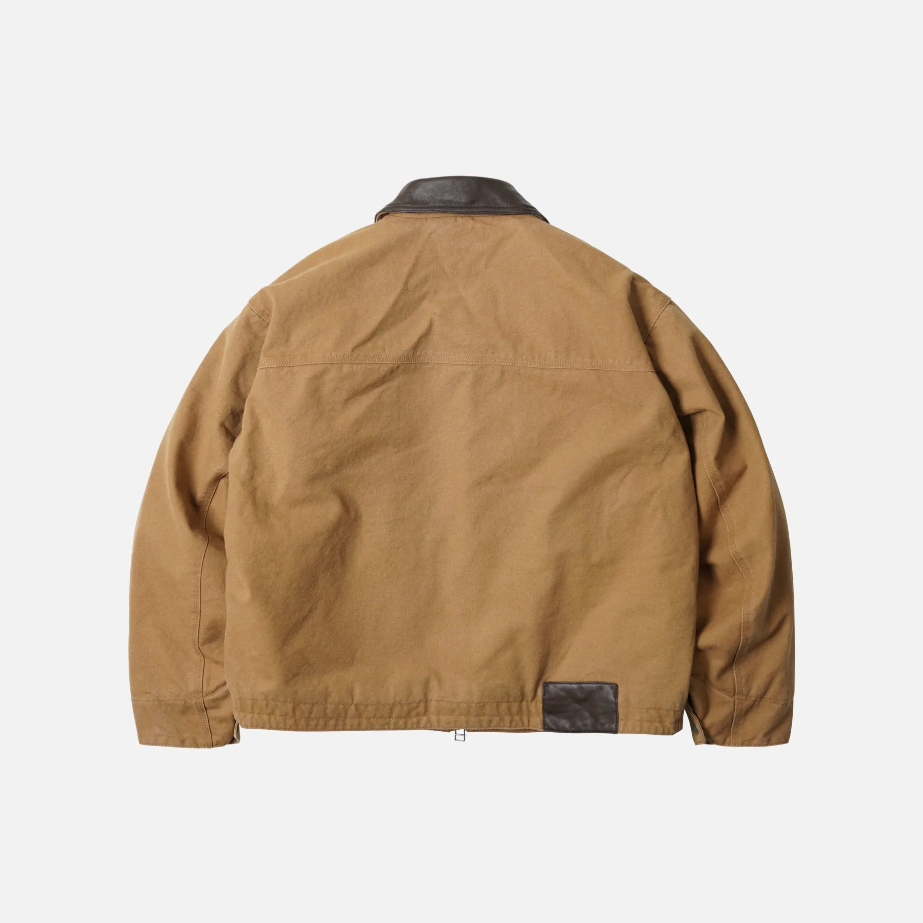 Heavy Canvas Destroyed Work Jacket - Tan sold by FrizmWORKS product image thumbnail 3