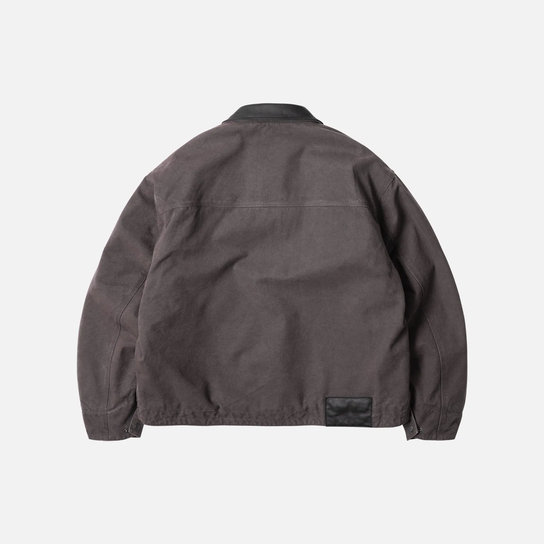 Heavy Canvas Destroyed Work Jacket - Mud sold by FrizmWORKS product image thumbnail 4