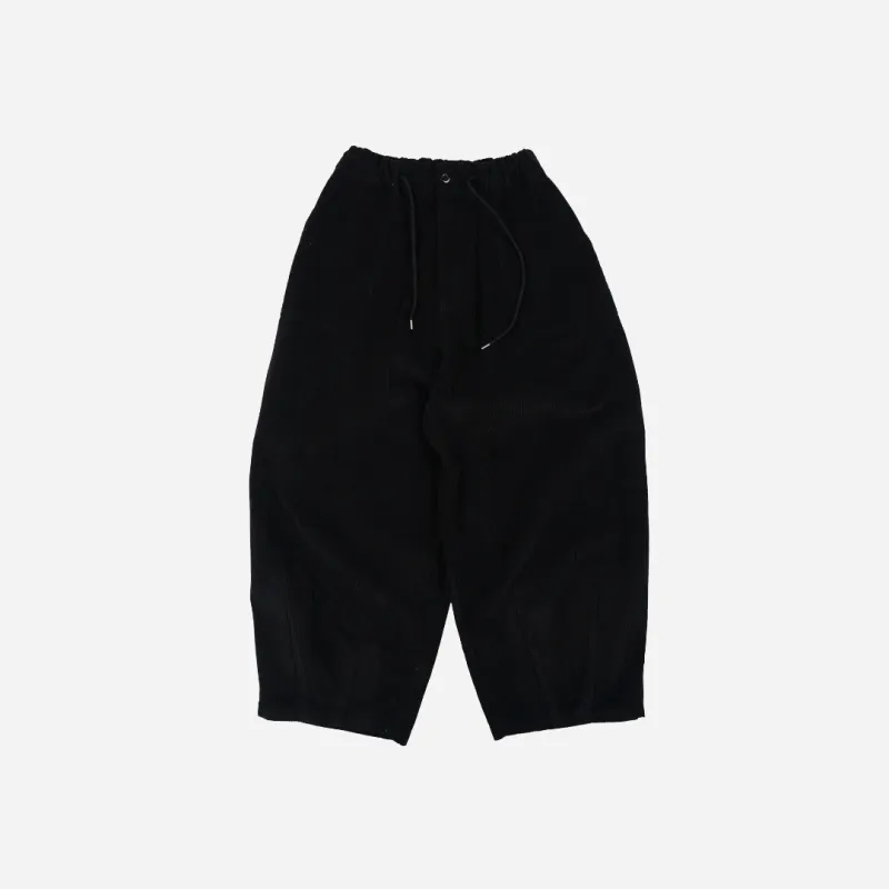 Corduroy Balloon Pants - Black made by FrizmWORKS