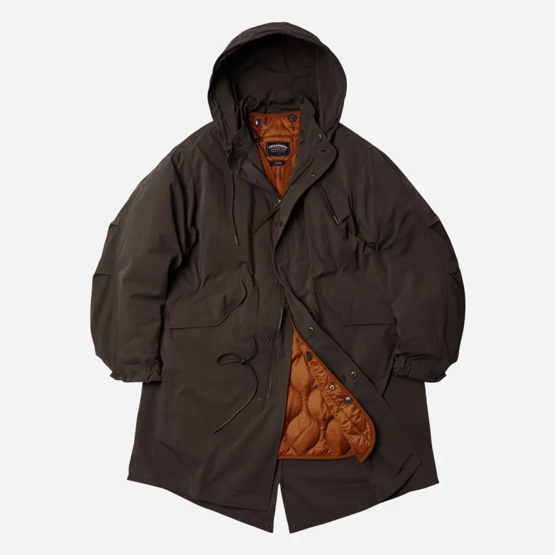 Vincent M1965 Fishtail 2 In 1 Parka - Brown made by FrizmWORKS