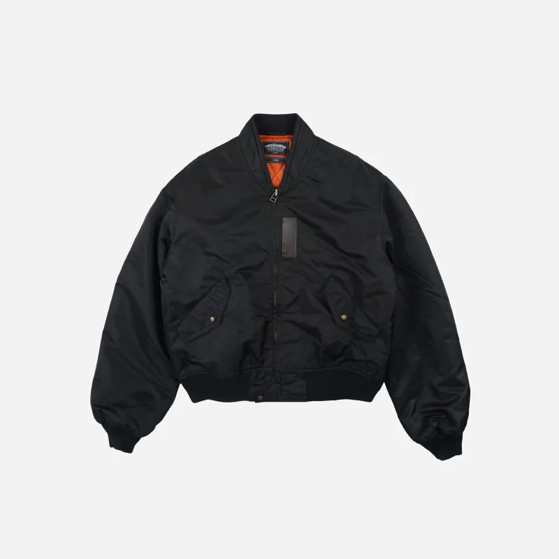 Nylon Flight Jacket - Black made by FrizmWORKS