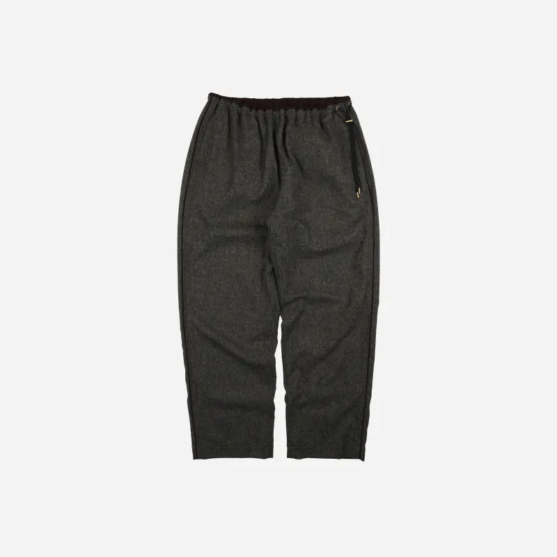 Wool Easy Pants - Forest Black made by FrizmWORKS