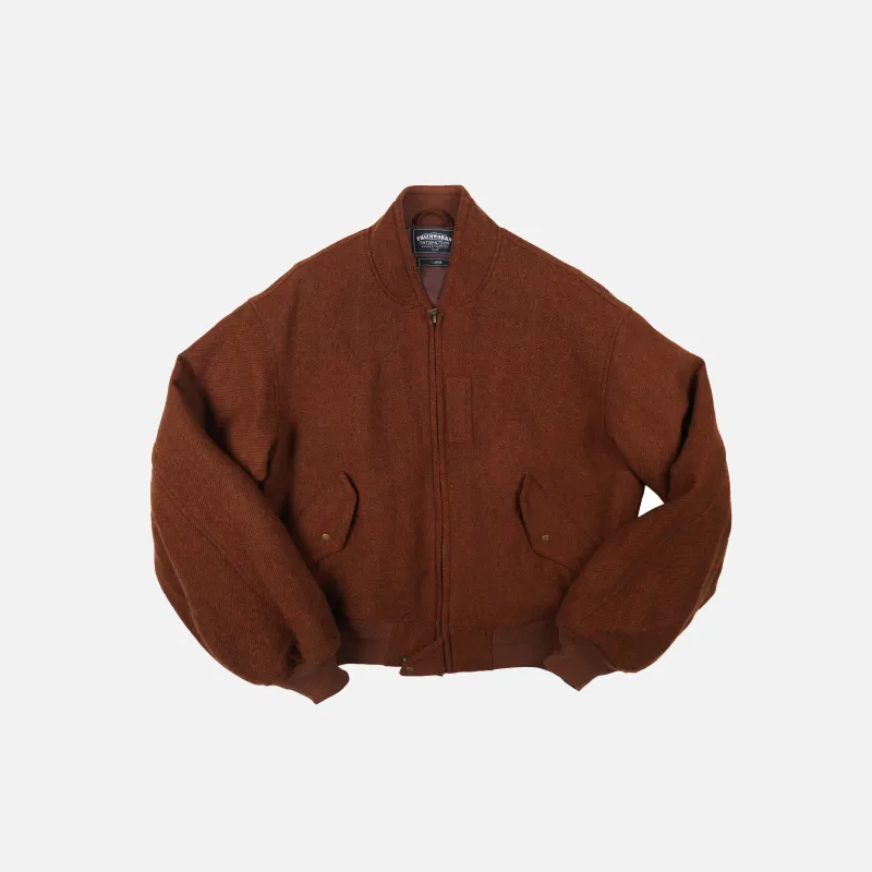 Wool Flight Jacket - Maple made by FrizmWORKS