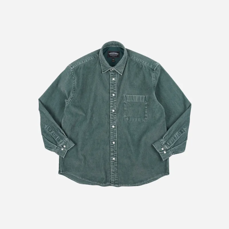 Pigment 8W Corduroy Shirt - Mint made by FrizmWORKS