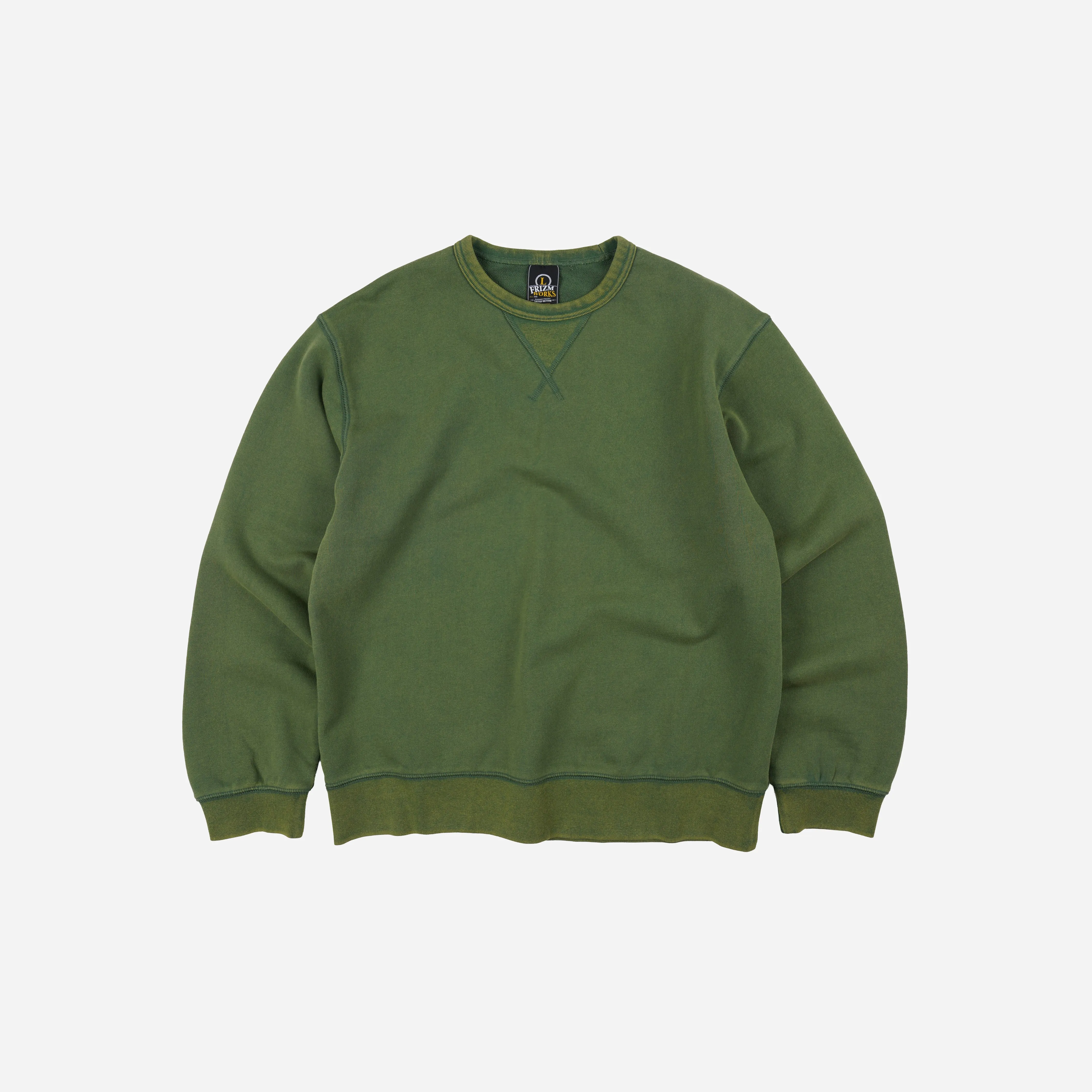Cover Stitch Vintage Sweatshirt - Green sold by FrizmWORKS
