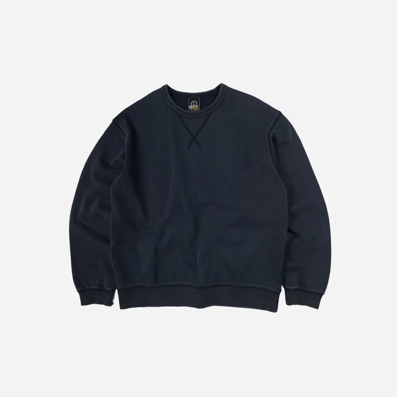 Cover Stitch Vintage Sweatshirt - Navy made by FrizmWORKS