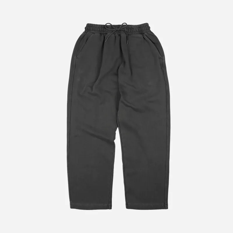 OG Vintage Dyeing Sweat Pants - Black Brown made by FrizmWORKS