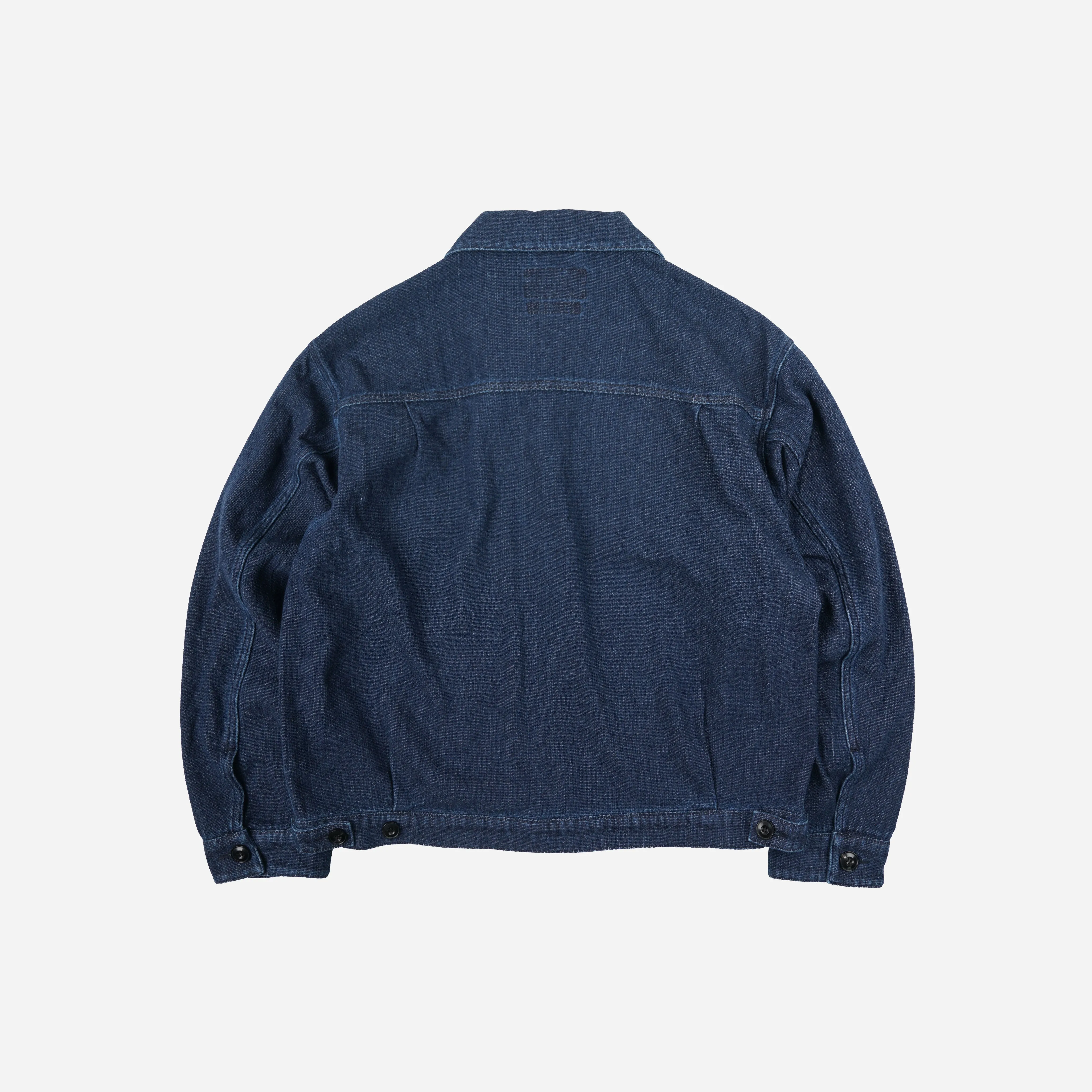 Sashiko Denim Trucker Jacket - Indigo sold by FrizmWORKS product image thumbnail 3