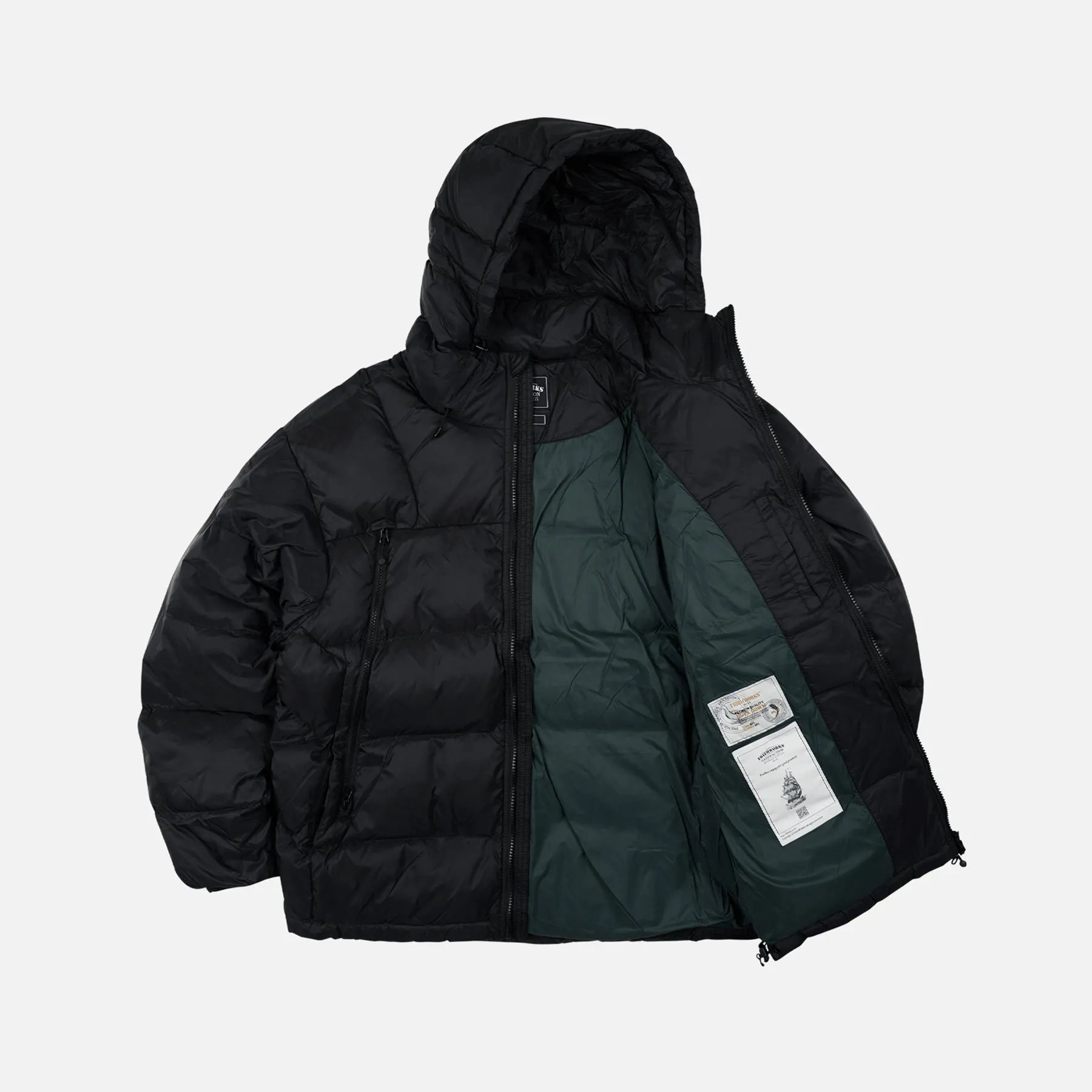 Altavia Down Parka - Black sold by FrizmWORKS product image thumbnail 2