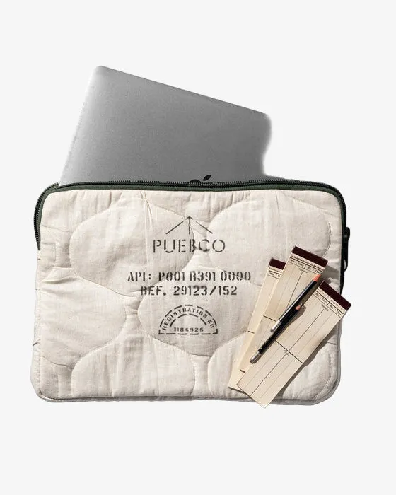 Cotton Quilted Laptop Case sold by Eat Dust product image thumbnail 4