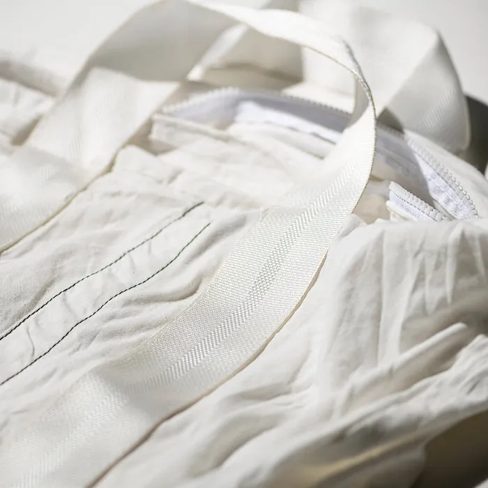 Vintage Parachute Tote Bag White Belt sold by Eat Dust product image thumbnail 5