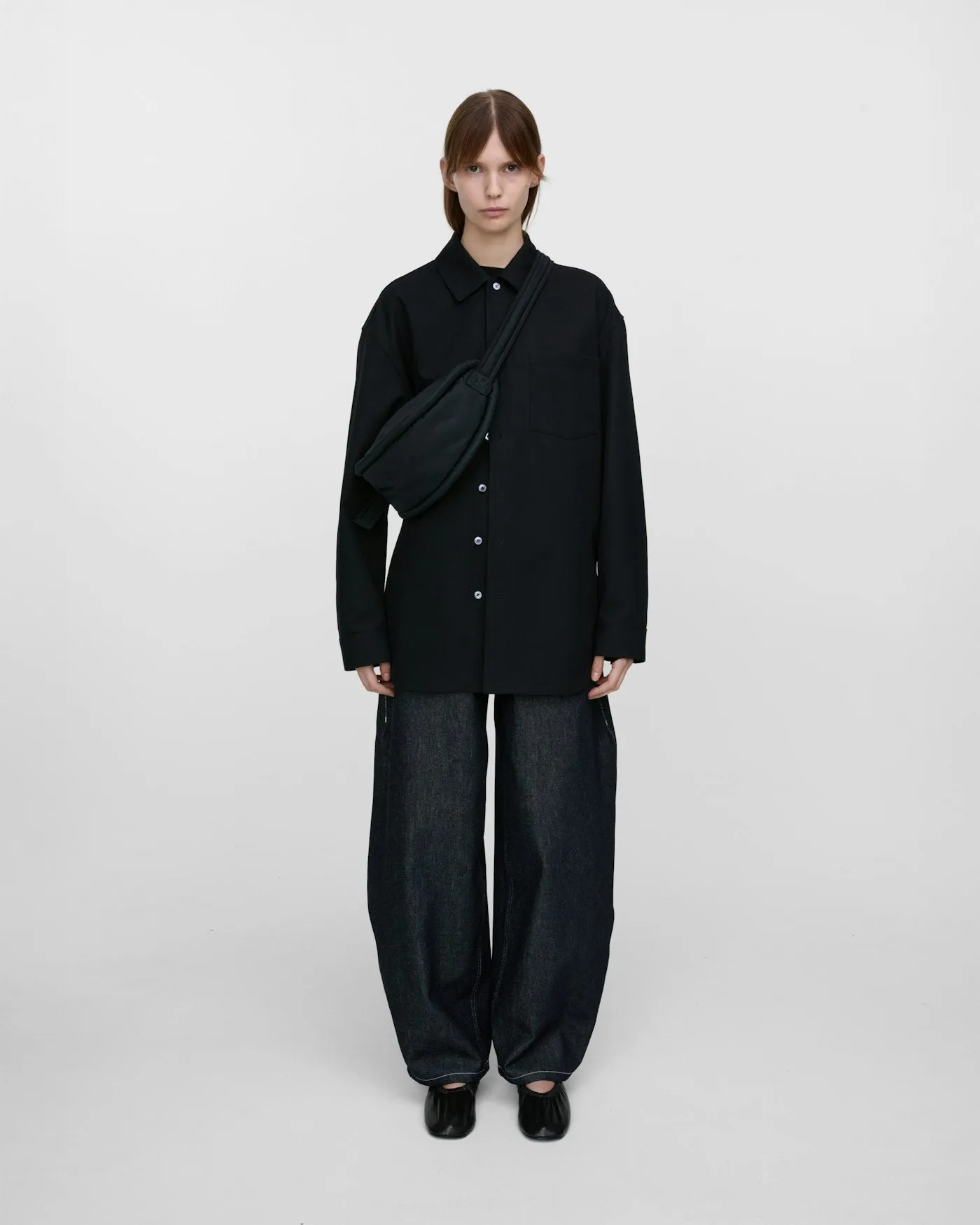 CURVE Half Moon Bag Mini Black sold by Eat Dust product image thumbnail 2