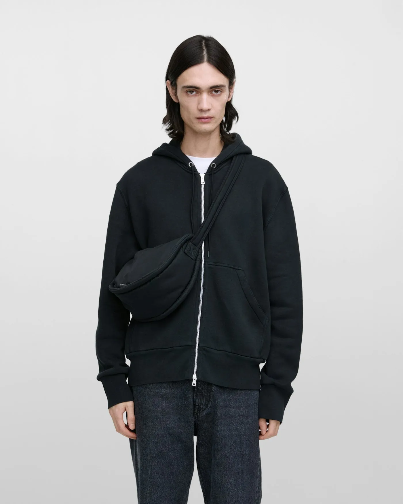 CURVE Half Moon Bag Mini Black sold by Eat Dust product image thumbnail 5