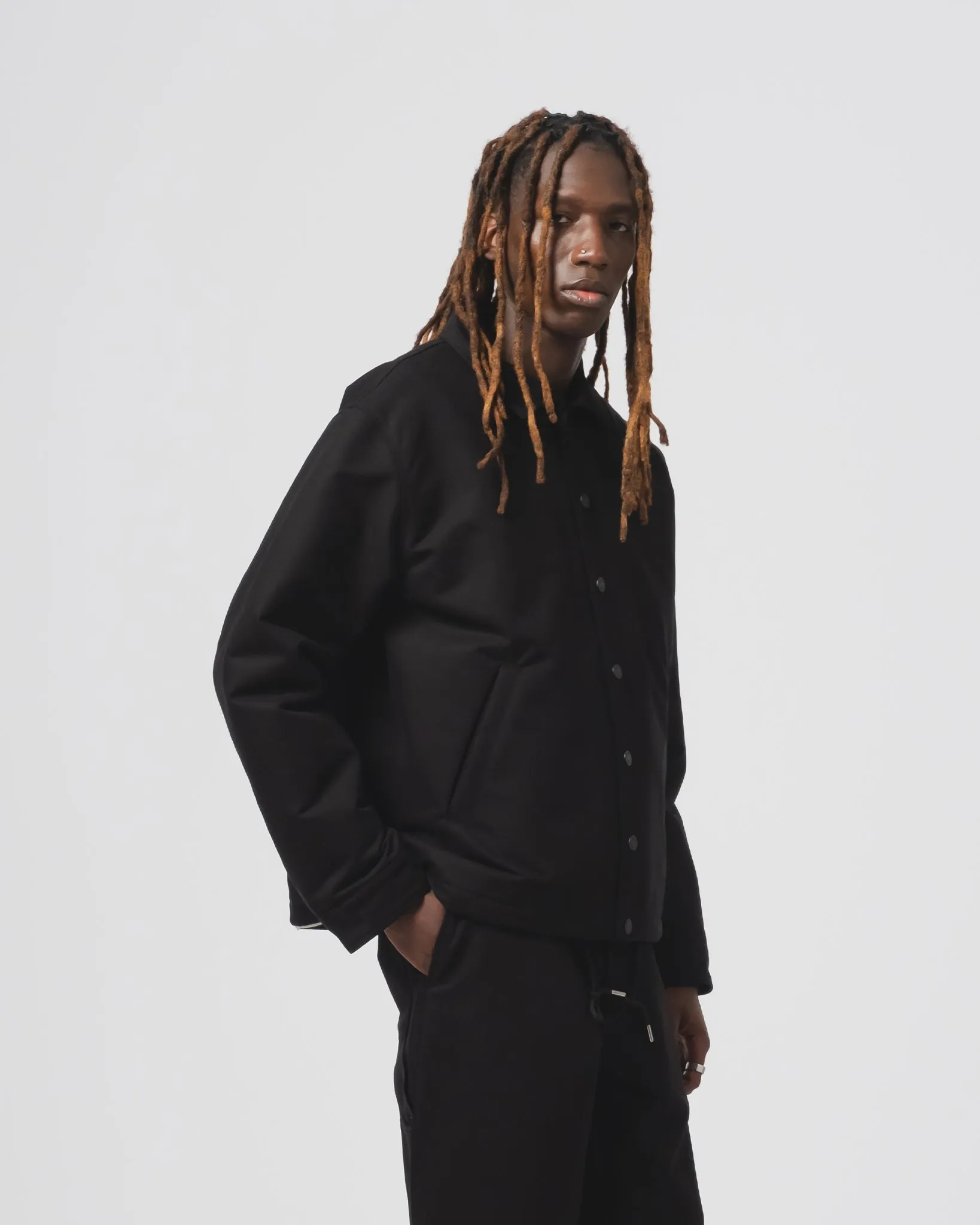 Dago Jacket Nebraska Cotton Black sold by Eat Dust product image thumbnail 3