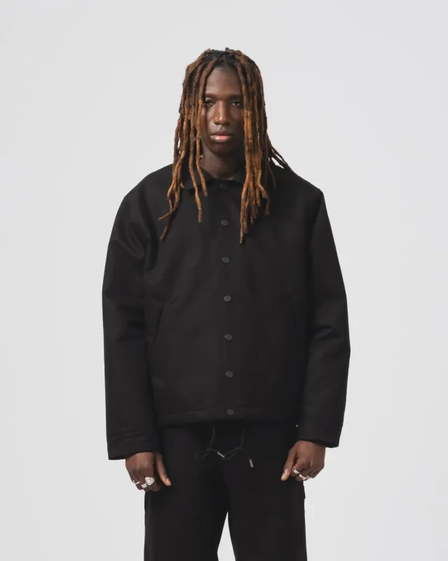 Dago Jacket Nebraska Cotton Black sold by Eat Dust