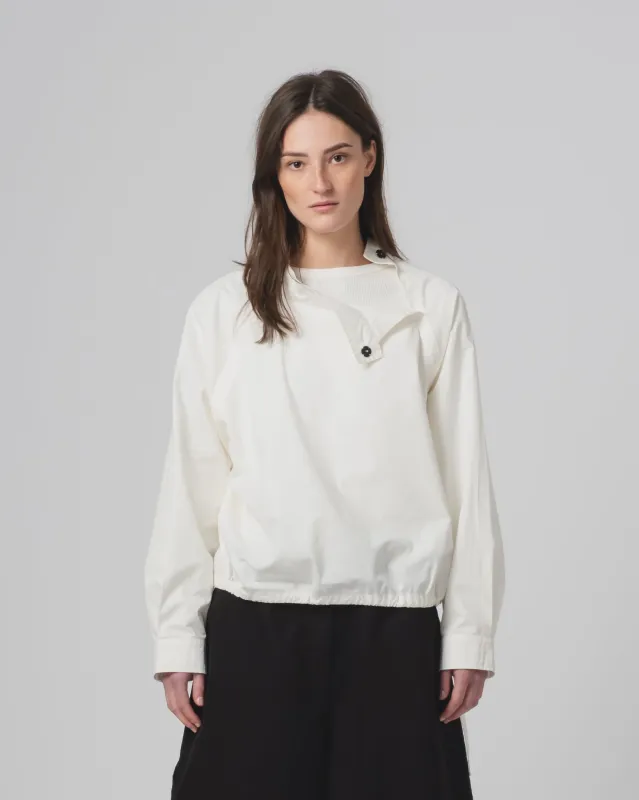 G.o.D Anorak Shirt Poplin Milk sold by Eat Dust