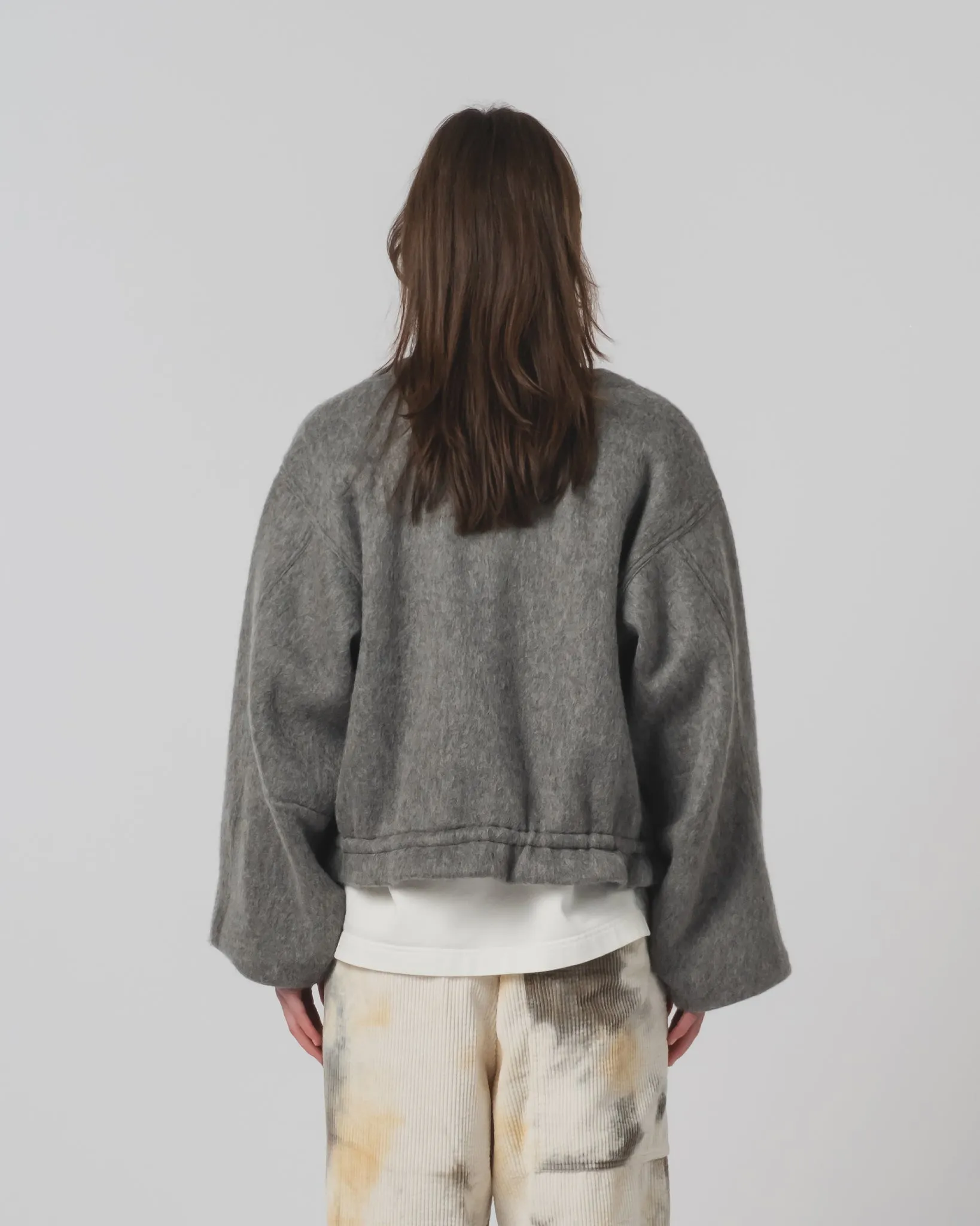 G.o.D Reactor Jacket Mohair Fleece Asphalt sold by Eat Dust product image thumbnail 5