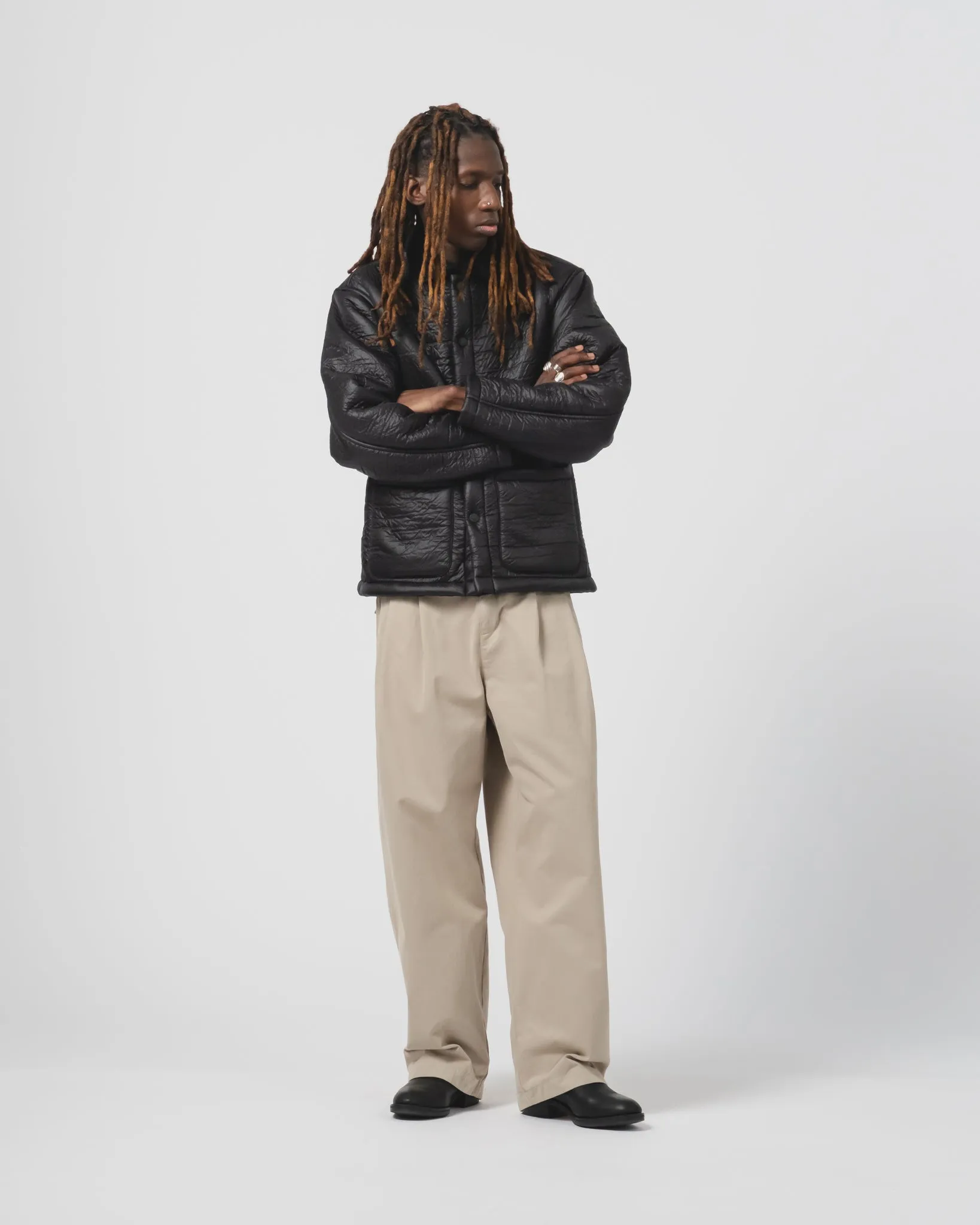 Sonora Jacket Piumino Nylon Black sold by Eat Dust product image thumbnail 2