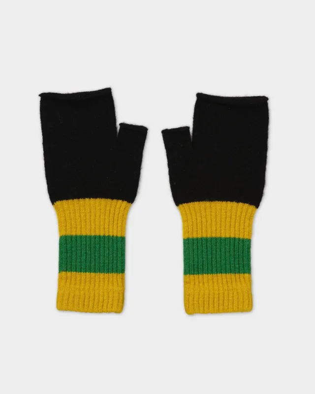 JG Fingerless Mittens Black sold by Eat Dust