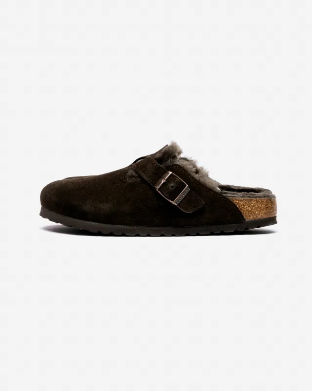 Birkenstock Boston Shearling Mocca made by Birkenstock