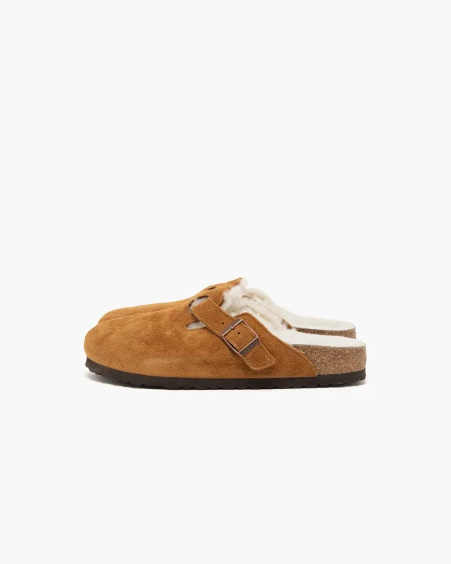 Birkenstock Boston Shearling Mink made by Birkenstock