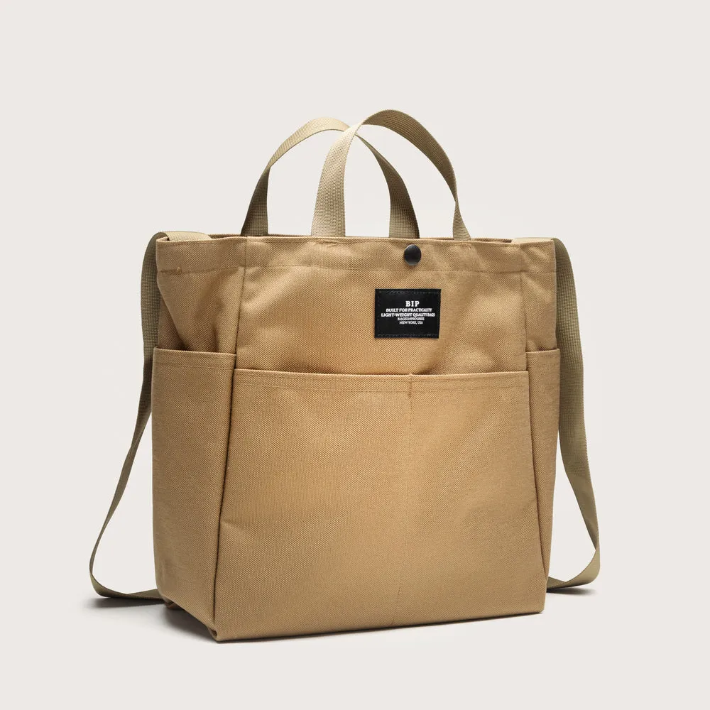Multi-pocket Bag Medium Canvas Nylon Khaki sold by Eat Dust product image thumbnail 5