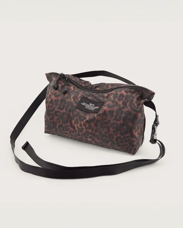 Fannypack Crossbody Printed Polyester Leopard made by BAGSINPROGRESS