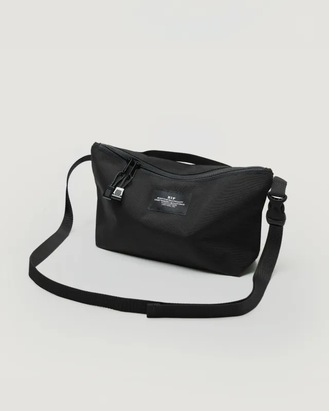 Fannypack Crossbody Canvas Nylon Black made by BAGSINPROGRESS