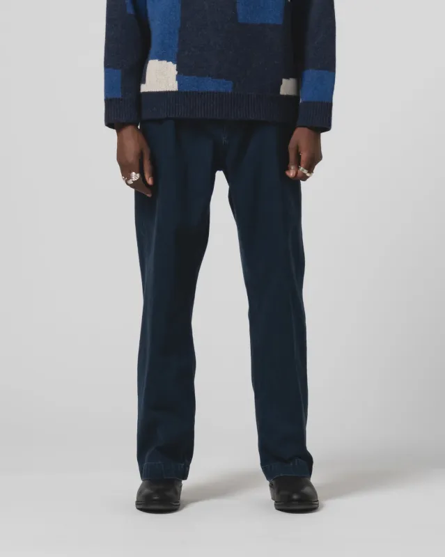 Frisco Chino Enigma Denim Blue sold by Eat Dust