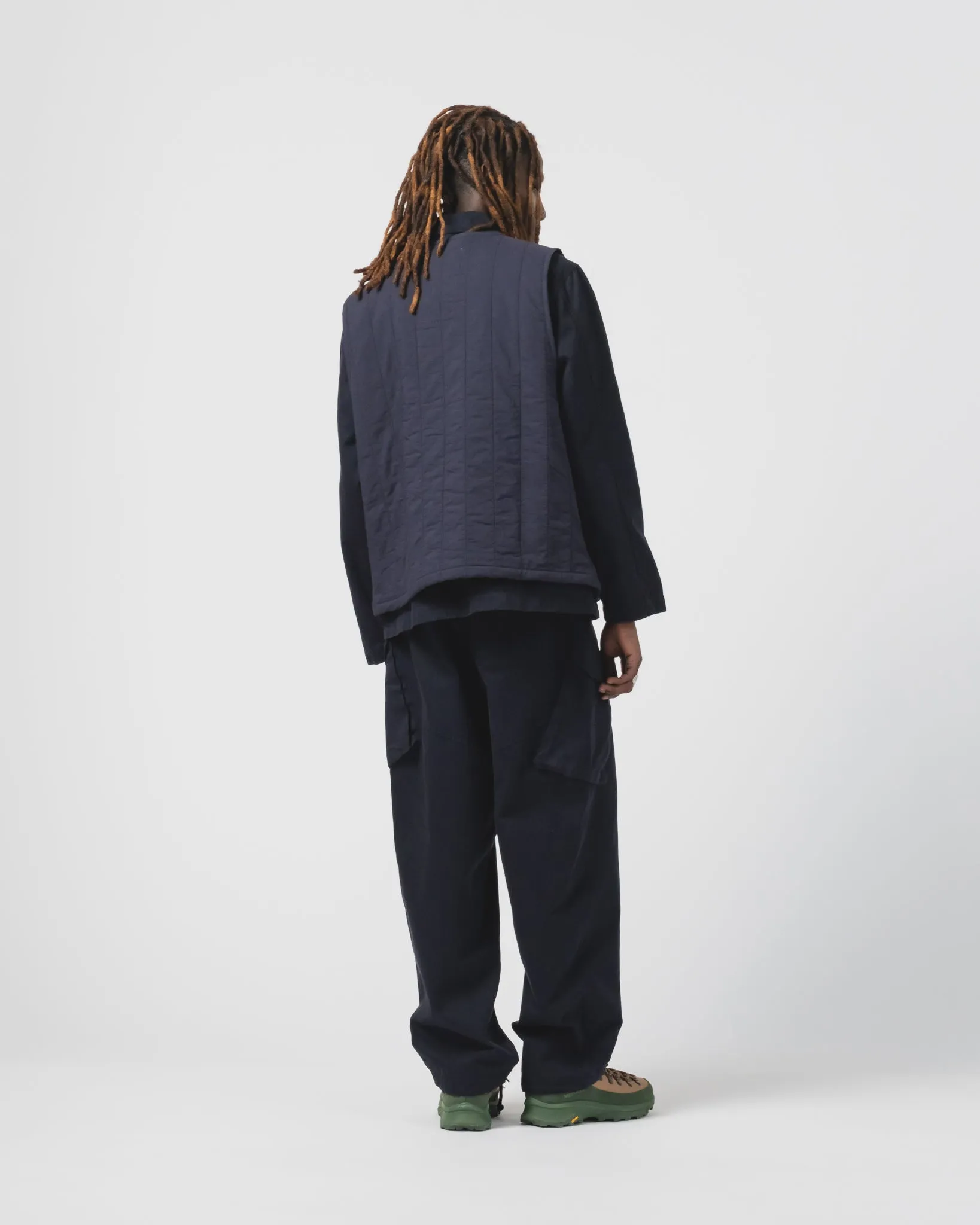 Barrage Vest Quilted Cotton Inkt sold by Eat Dust product image thumbnail 5