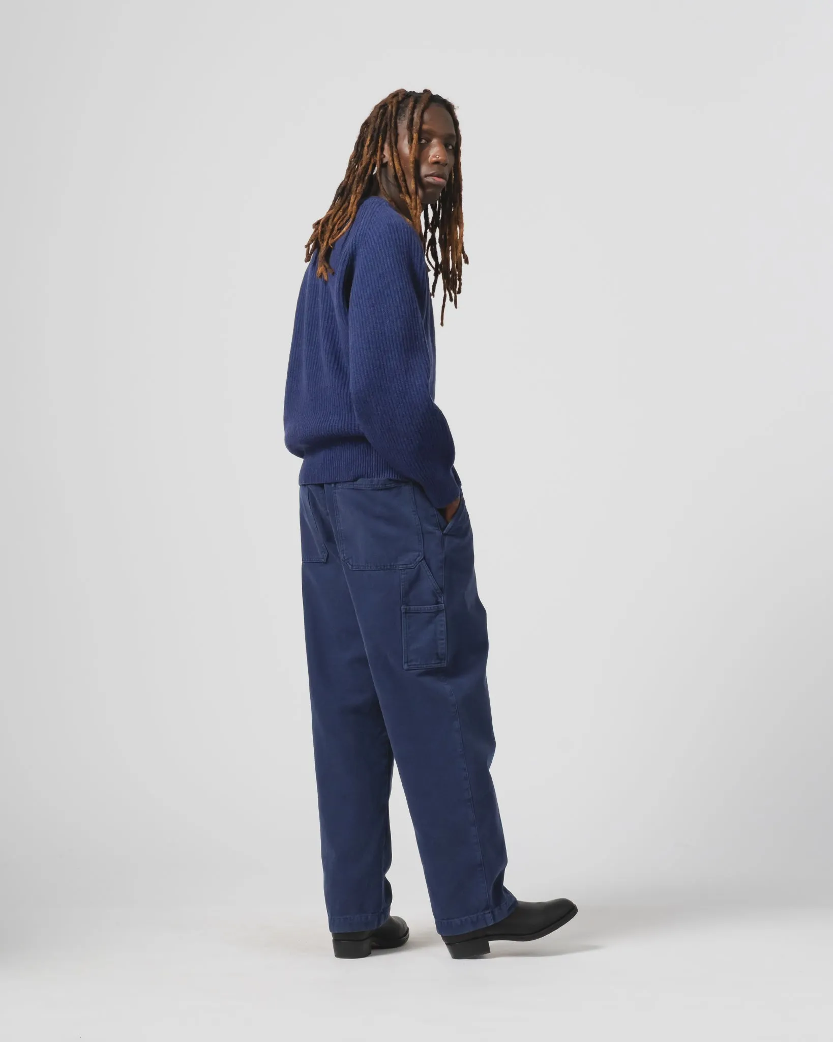 Oakland Chino Canvas Indigo Blue sold by Eat Dust product image thumbnail 5