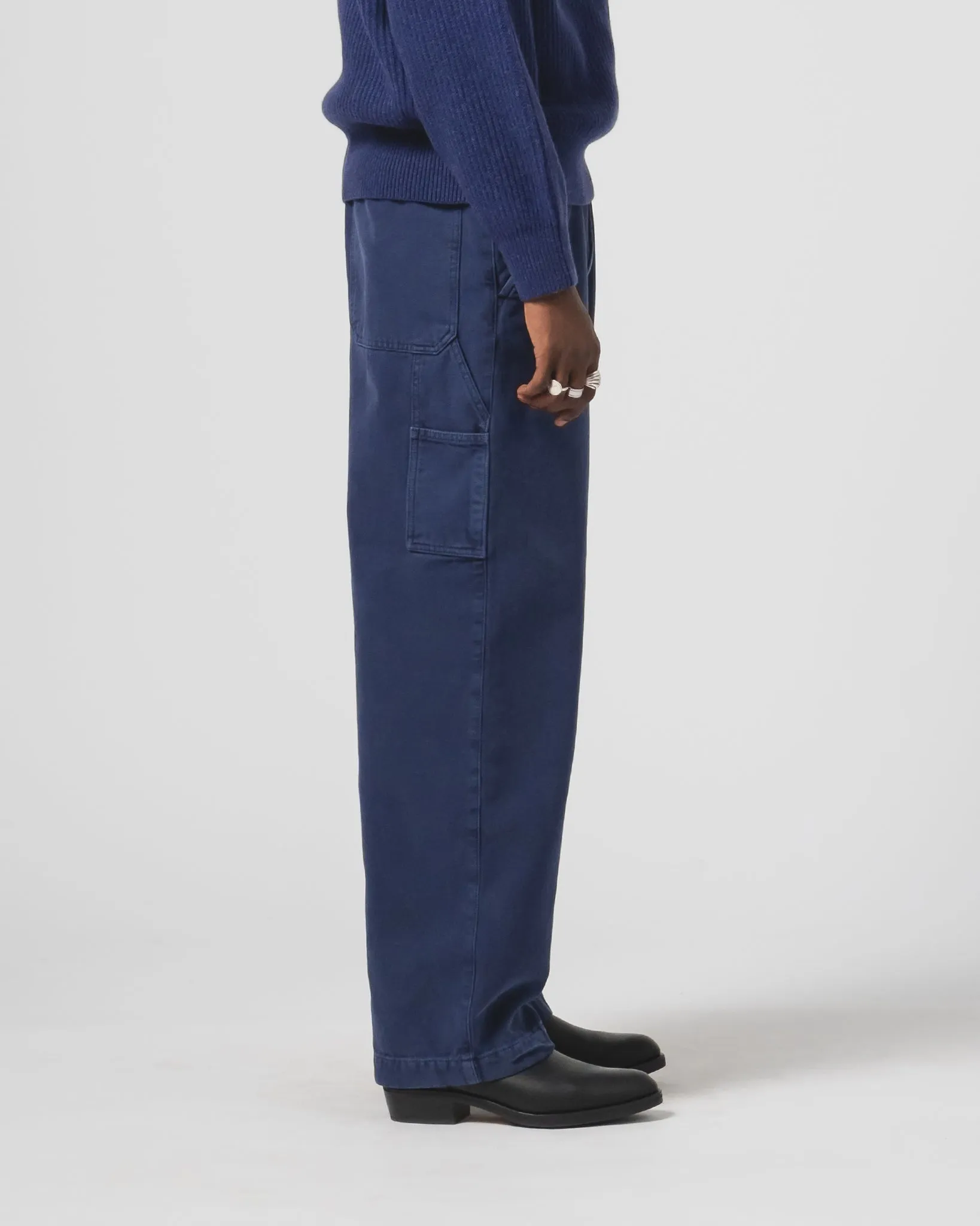 Oakland Chino Canvas Indigo Blue sold by Eat Dust product image thumbnail 3