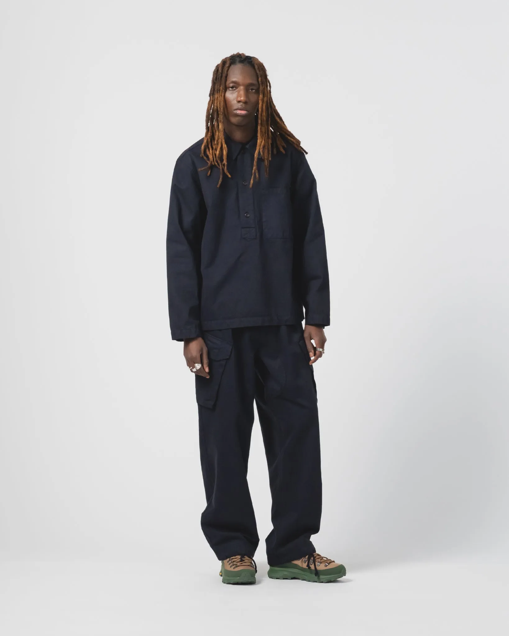 Trooper Pants Gabardine Satin Inkt sold by Eat Dust product image thumbnail 2