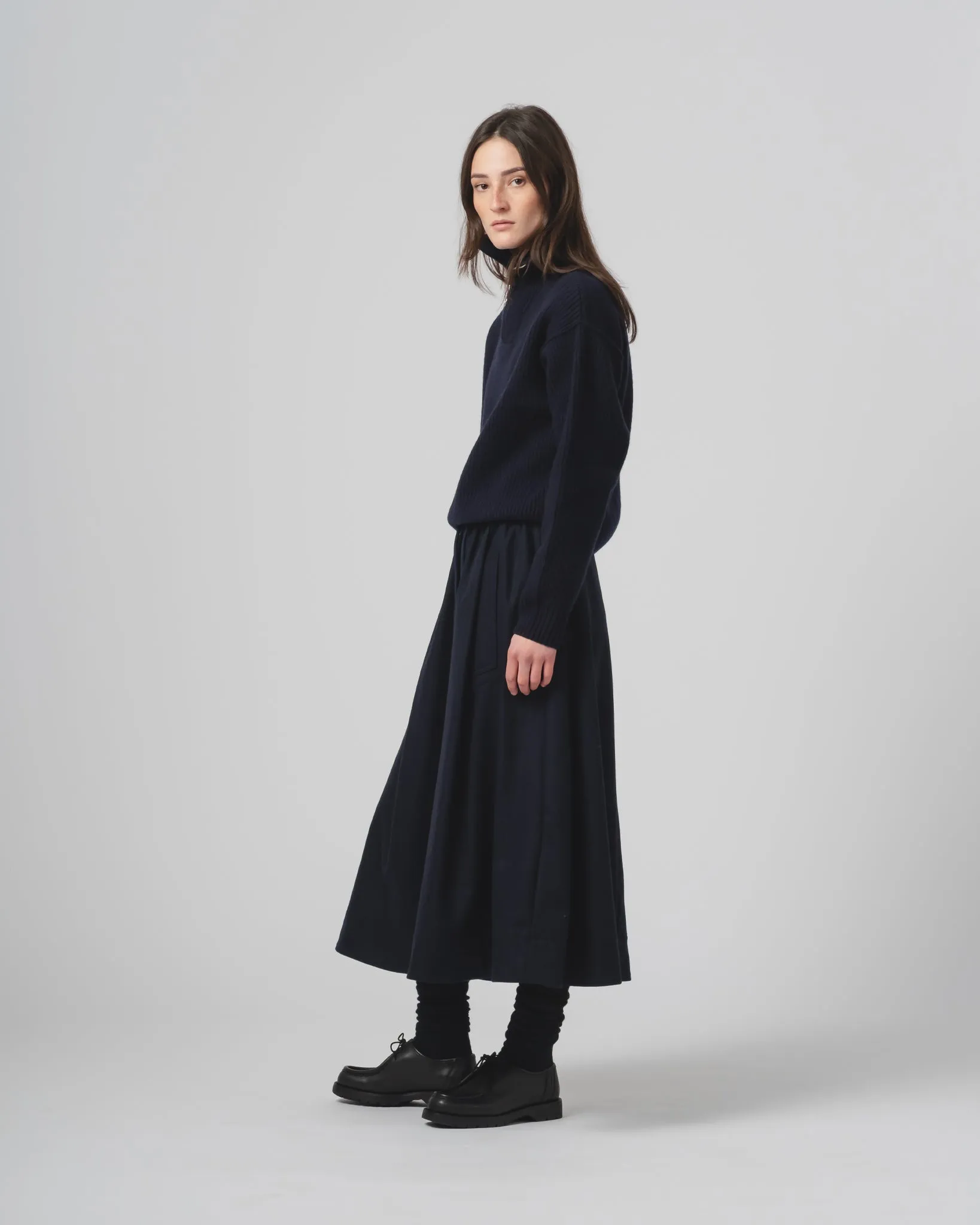 G.o.D Fly Deck Sweater Yarn Delta Navy sold by Eat Dust product image thumbnail 2