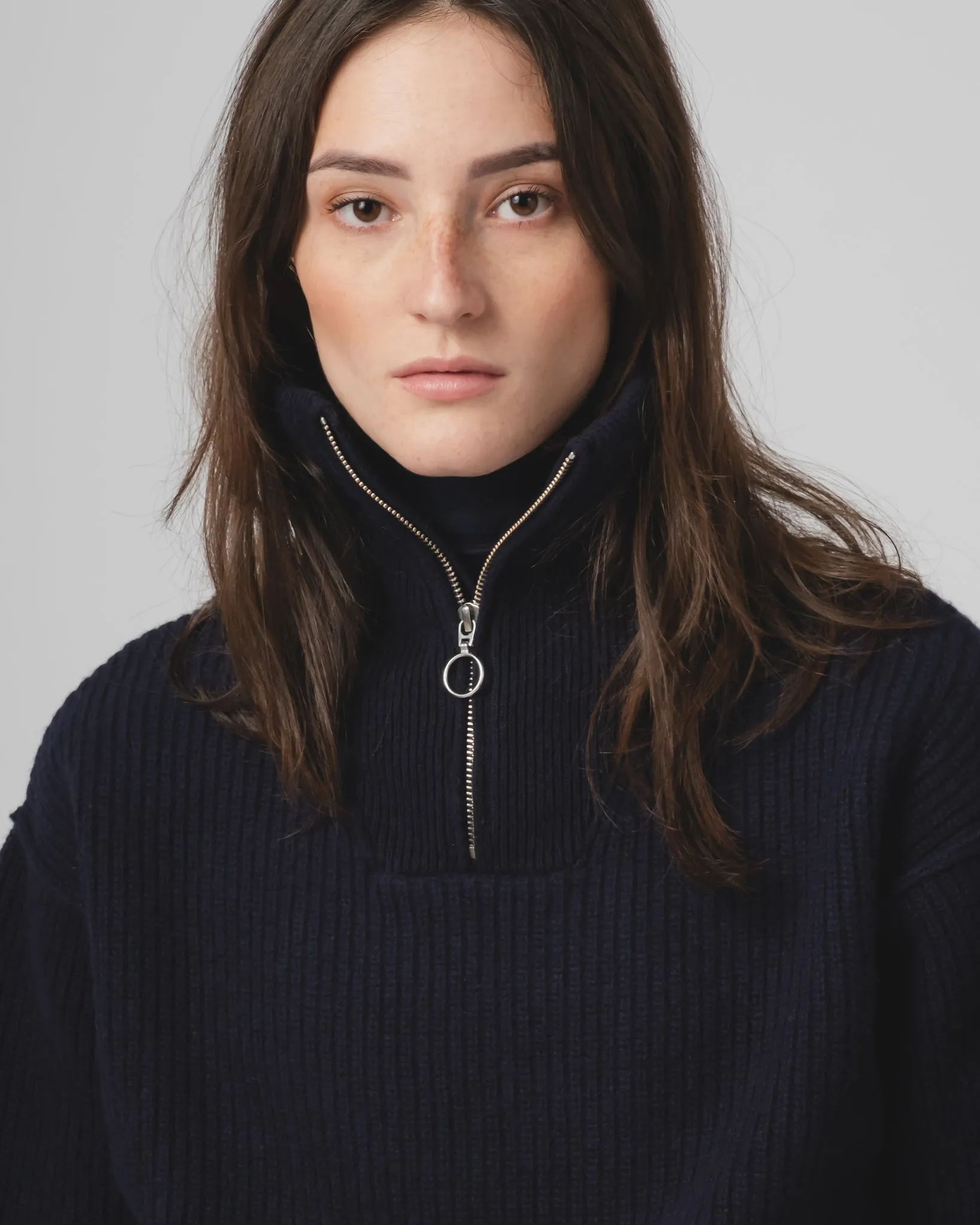 G.o.D Fly Deck Sweater Yarn Delta Navy sold by Eat Dust product image thumbnail 4