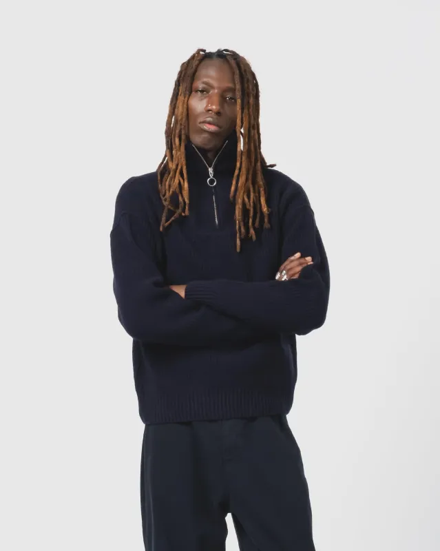 Fly Deck Sweater Yarn Delta Navy sold by Eat Dust