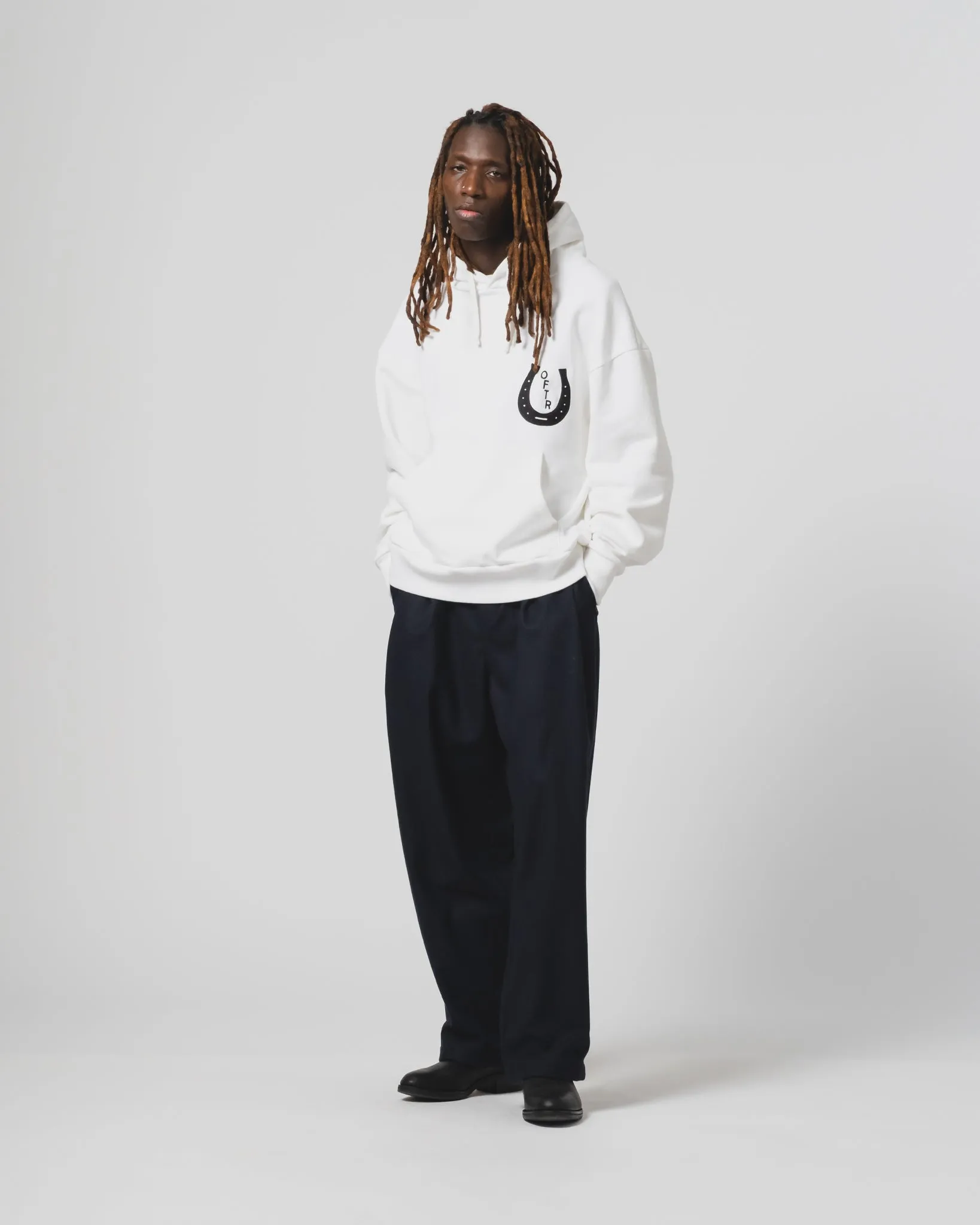 Western Sportswear Hoodie Basic Fleece White sold by Eat Dust product image thumbnail 4