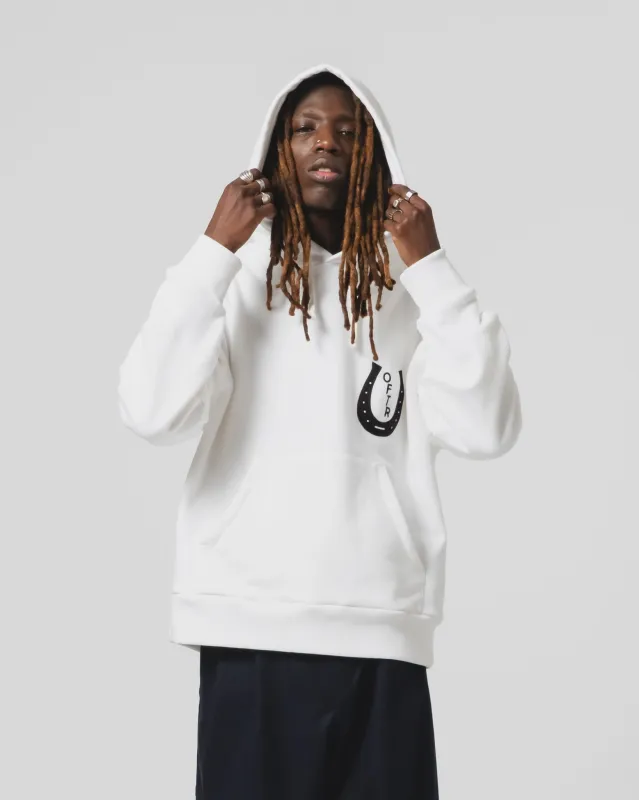 Western Sportswear Hoodie Basic Fleece White made by Eat Dust