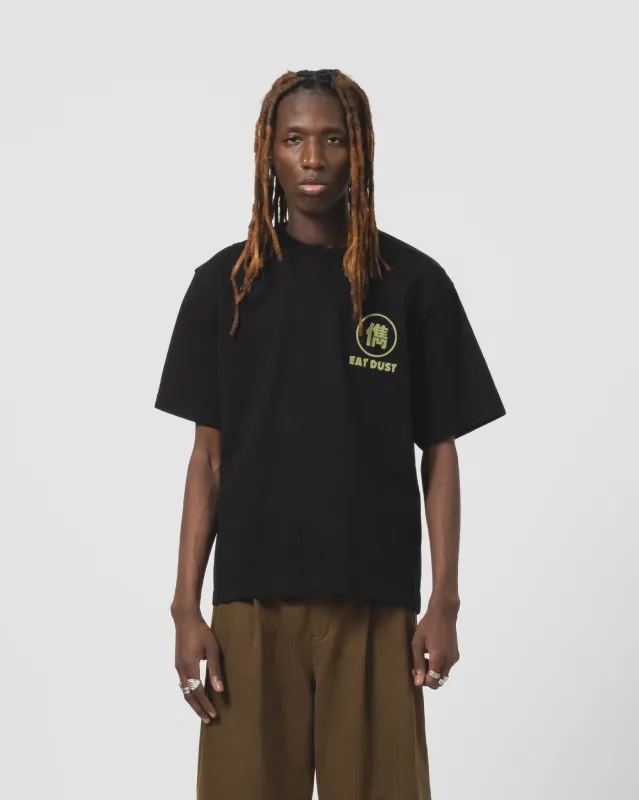 Shogun Tee Open End Black sold by Eat Dust