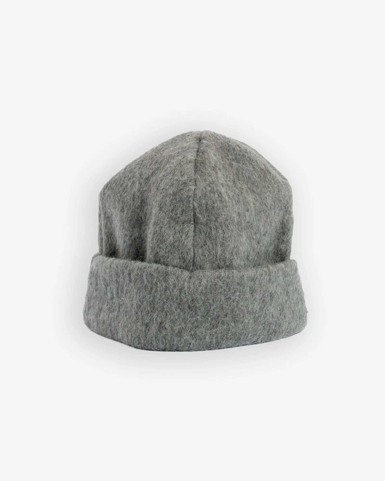 Skully Hat Mohair Fleece Asphalt sold by Eat Dust