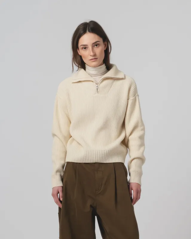 G.o.D Fly Deck Sweater Yarn Delta Off White sold by Eat Dust