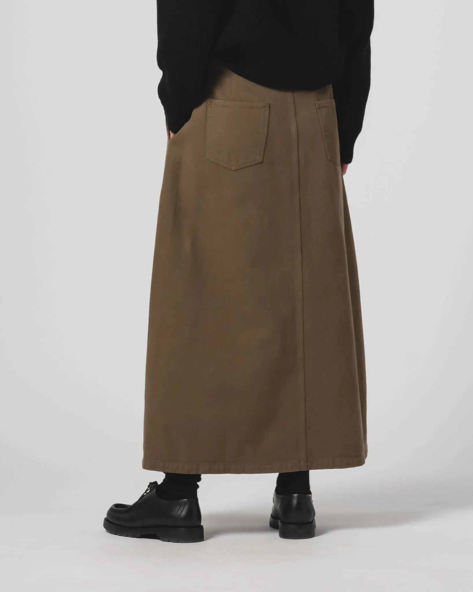 G.o.D Bulb Skirt Canvas Fossil Green sold by Eat Dust product image thumbnail 5