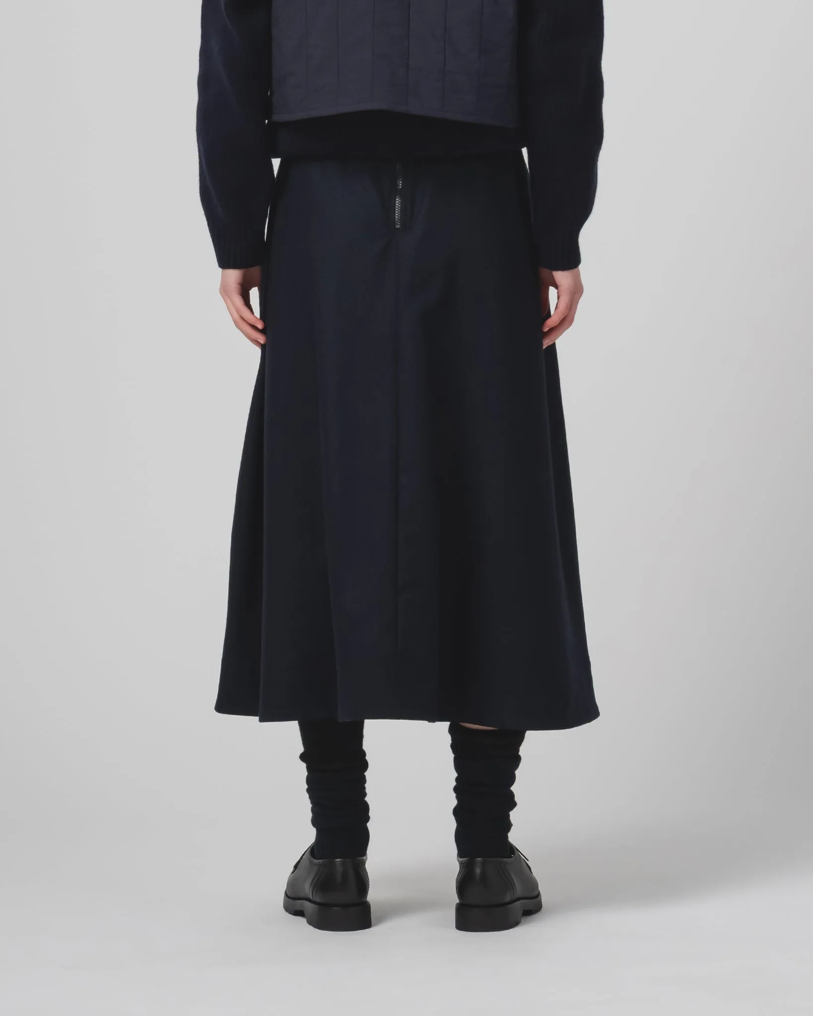 G.o.D Meadow Skirt Cashart Wool Inkt sold by Eat Dust product image thumbnail 5