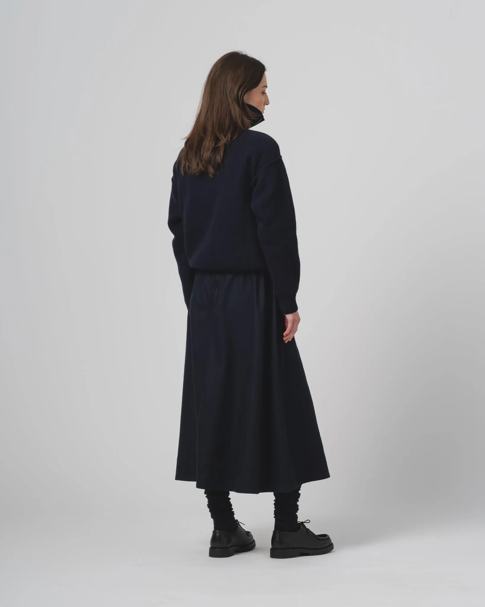 G.o.D Meadow Skirt Cashart Wool Inkt sold by Eat Dust product image thumbnail 4