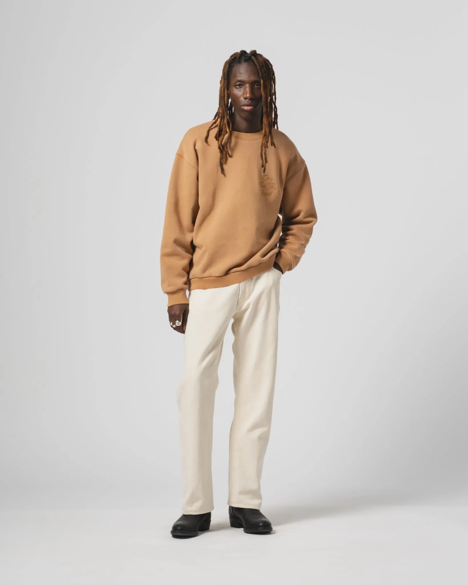 Detroit Sweater Basic Fleece Sugar sold by Eat Dust product image thumbnail 2