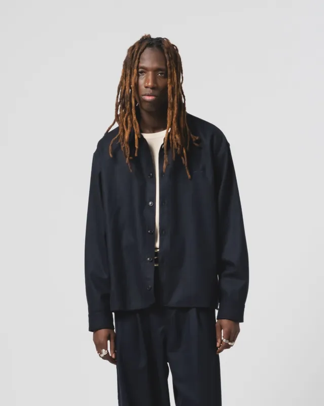 Workshirt Cashart Wool Inkt made by Eat Dust