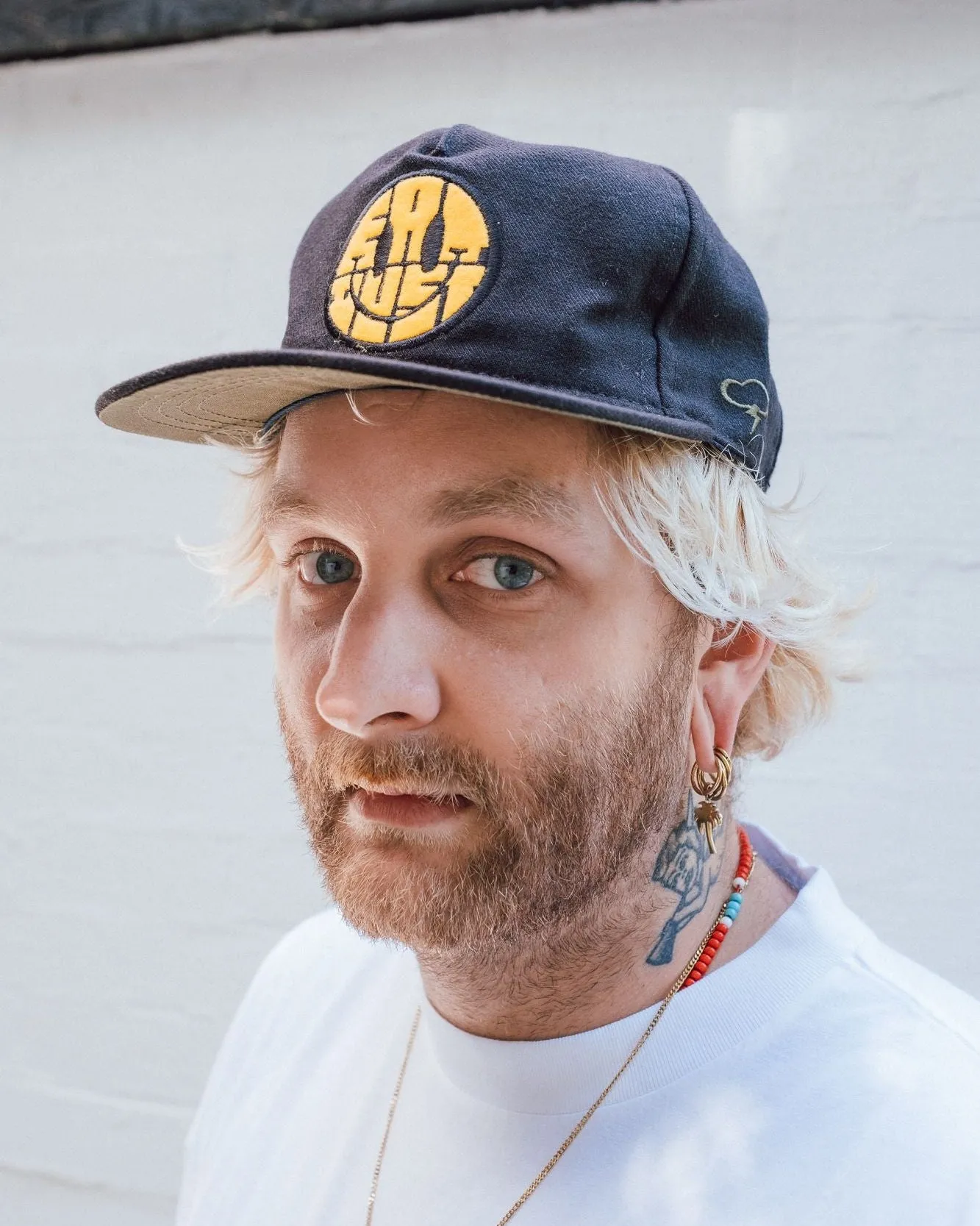 T.A.C. x Eat Dust Smilie Canvas Cotton Black sold by Eat Dust product image thumbnail 3