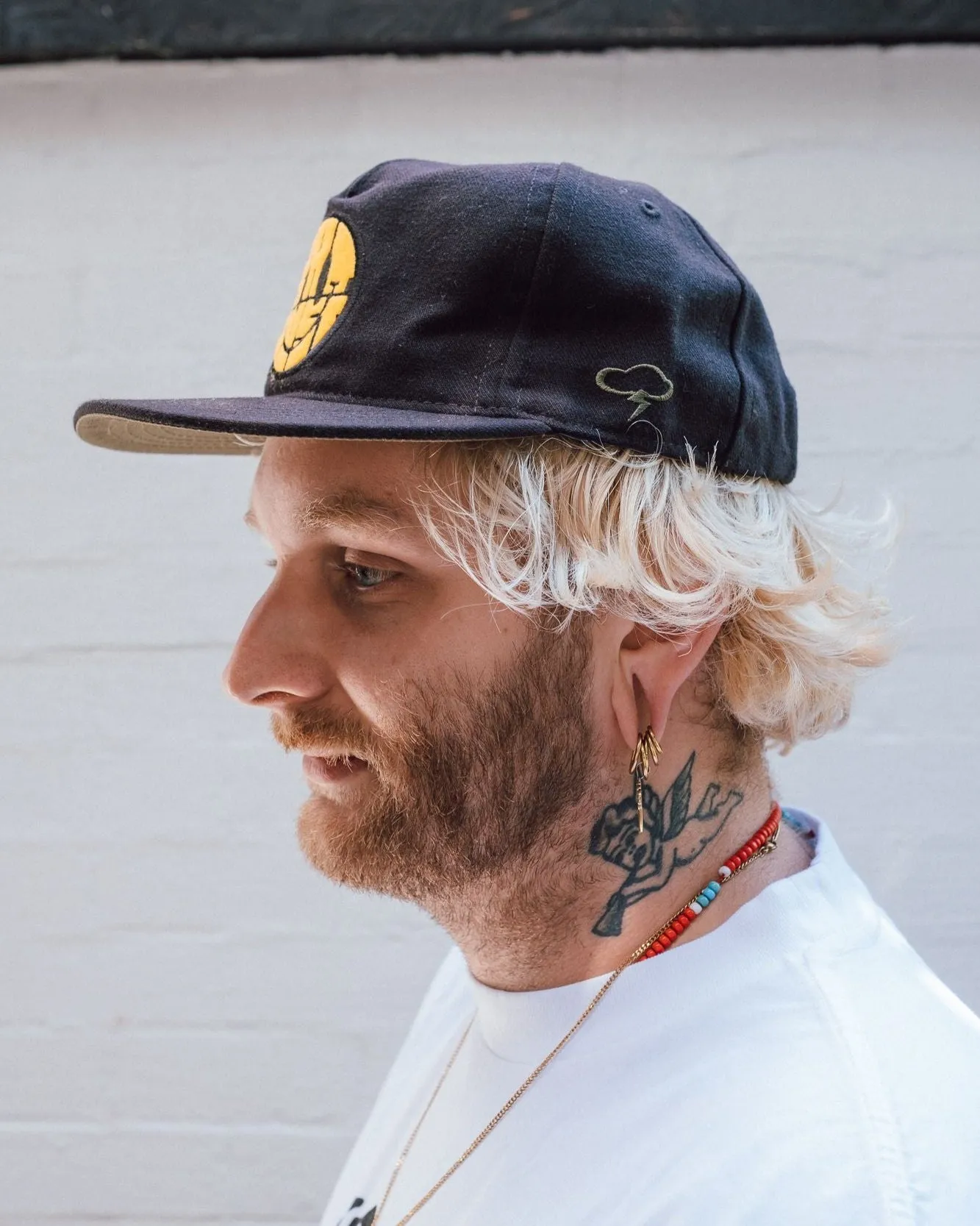 T.A.C. x Eat Dust Smilie Canvas Cotton Black sold by Eat Dust product image thumbnail 5